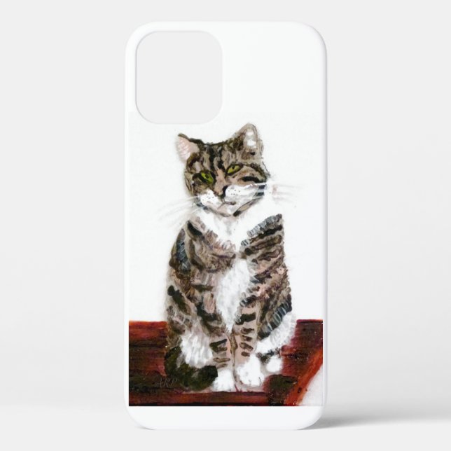 Niedlich Kitty Tabby Cat Case-Mate iPhone Hülle (Rückseite)