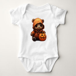 NIEDLICH KLEINE HALLOWEEN TEDDY BEAR BABY STRAMPLER