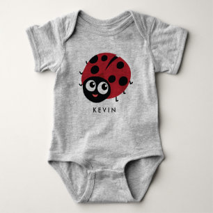 Niedlich-Kleine-Kadybug Personalisiert Baby Strampler