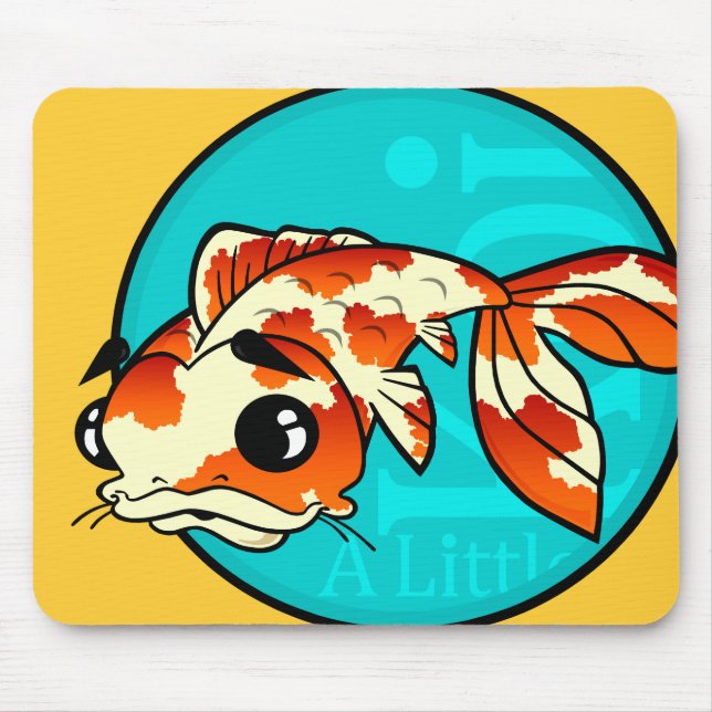 NIEDLICH KLEINE KOI FISH MAUSPAD (Vorne)