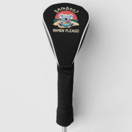 Niedlich Koala aß Ramen Vintag Sunshine Golf Headcover