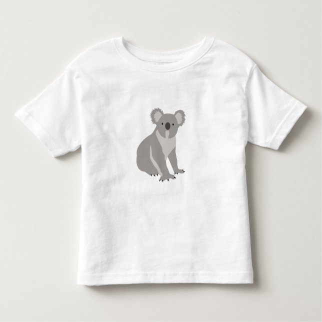Niedlich Koala Australian Animal Kleinkind T-shirt (Vorderseite)