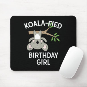 Niedlich Koala Birthday Girl Funny Pun Geschenk Mousepad