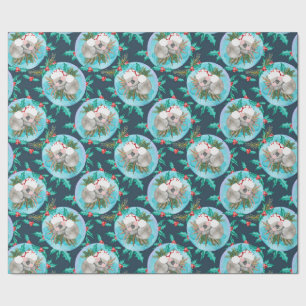 Niedlich Koala Christmas Dreamtime Blue Geschenkpapier