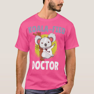 Niedlich Koala Doctor Funny Med Student Abschluss  T-Shirt
