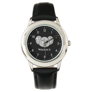 Niedlich Koala Personalisierter Individuelle Name Armbanduhr