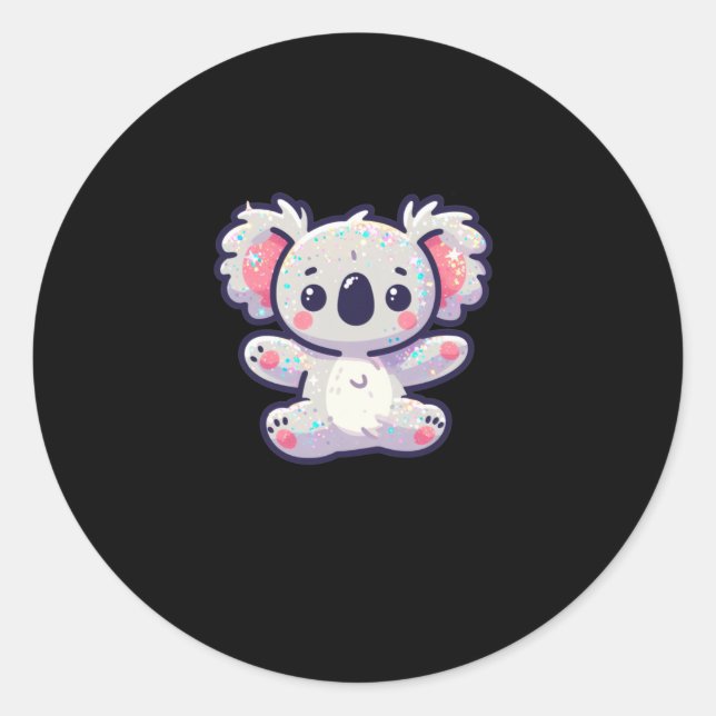 Niedlich Koala Sticker (Vorderseite)