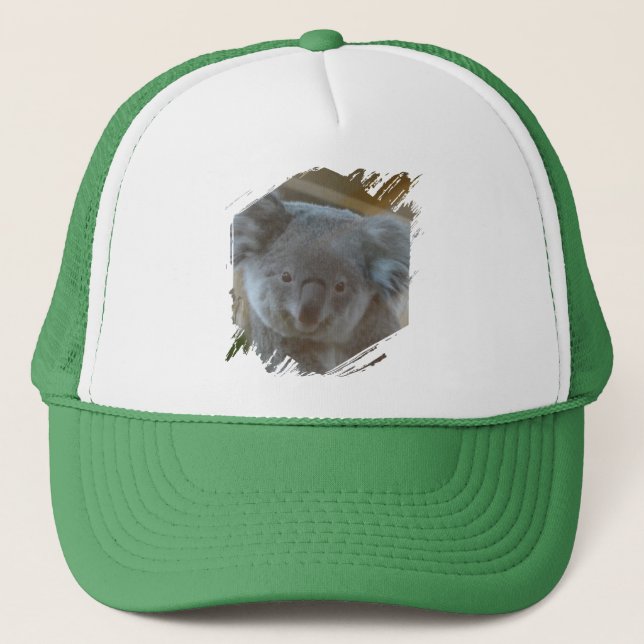 Niedlich Koala Trucker Hat Truckerkappe (Vorderseite)