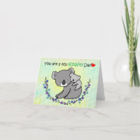 Niedlich Koala Vater Funny Animal Australian Fathe