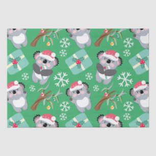 Niedlich Koala Weihnachten Seidenpapier