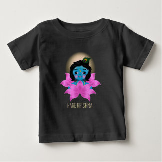 Niedlich Krishna Radha india - Krishna art Baby T-shirt