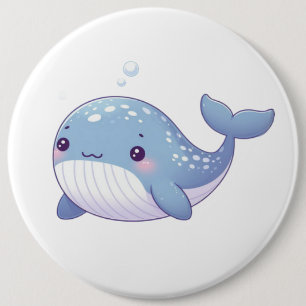 Niedlich, Küstenwal/Seeschifffahrt Button