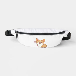 Niedlich Lächeln Corgi Hund Bauchtasche