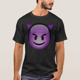 Niedlich lächelnd Lila Teufel Emoji Essential  T-Shirt