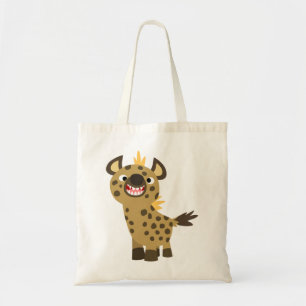 Niedlich Lächelnder Cartoon Hyena Bag Tragetasche