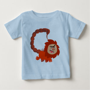 Niedlich Lächelnder Cartoon Manticore Baby T - Shi Baby T-shirt