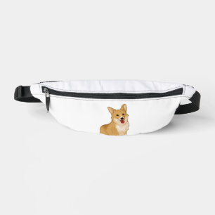 Niedlich lächelnder Korgi Bauchtasche