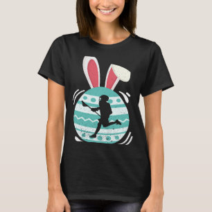 Niedlich Lacrosse Ostereier Bunny Kostüm Ostern Da T-Shirt