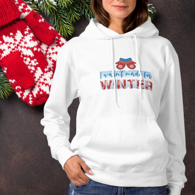 Niedlich Ladys Winter Hoodie (Cute Ladies Fun Winter Hoodie)
