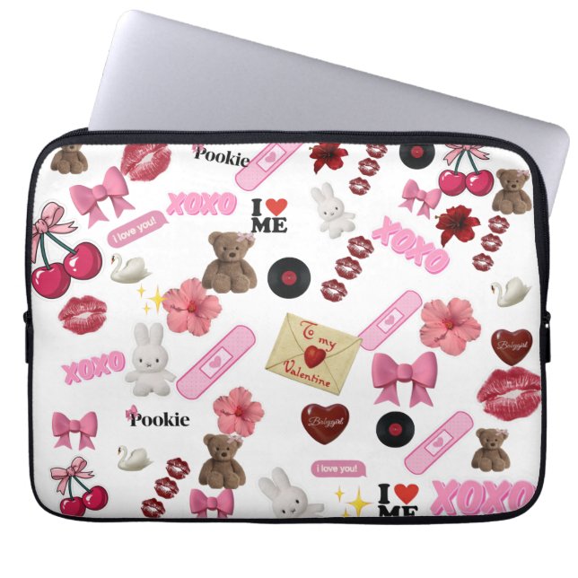 niedlich laptopschutzhülle (Vorderseite)
