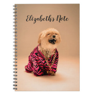 Niedlich Laughing Shih Tzu Personalisiertes Notebo Notizblock