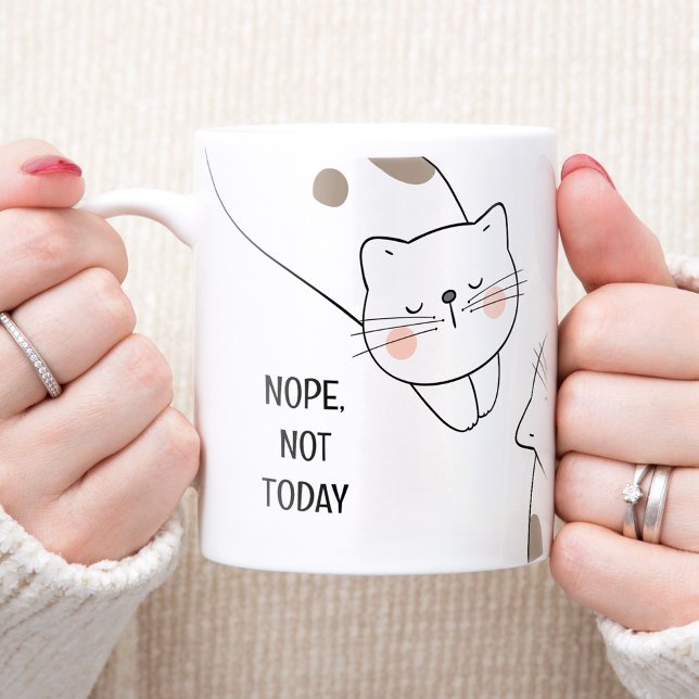 Niedlich Lazy Cat Cat Lover Name Tasse (Cute Lazy Cat Cat Lover Name Mug)