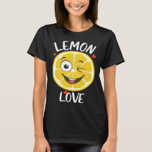 Niedlich Lemon Liebe Frucht Bauer Gesundes Leben T-Shirt