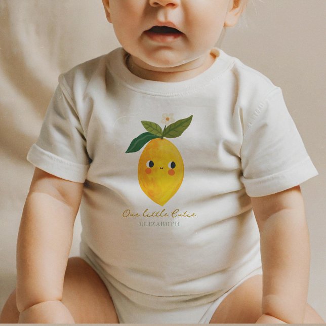 Niedlich Lemon Little Süsse Baby T-shirt (Von Creator hochgeladen)