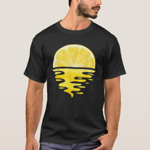 Niedlich Lemon Sunshine Sunset Fruit Beach Sommer  T-Shirt