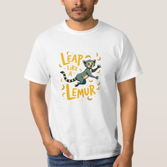 Niedlich Lemur-Geschenk T-Shirt (Vorderseite)