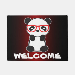 Niedlich Leon Panda Begrüßungsmatte Fußmatte