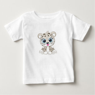 Niedlich Leopard Baby T - Shirt