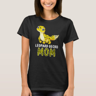 Niedlich Leopard Gecko Mama Reptile Gecko Tierleop T-Shirt