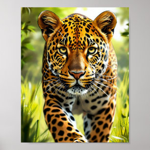 Niedlich Leopard Poster