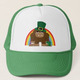 Niedlich Leprechaun Bigfoot Truckerkappe