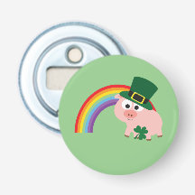 Niedlich Leprechaun Pig
