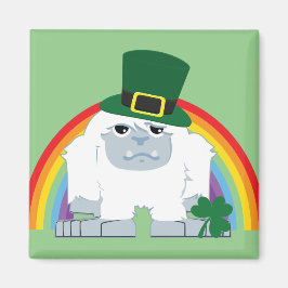 Niedlich Leprechaun Yeti Magnet