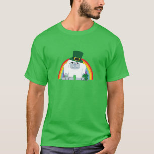 Niedlich Leprechaun Yeti T-Shirt