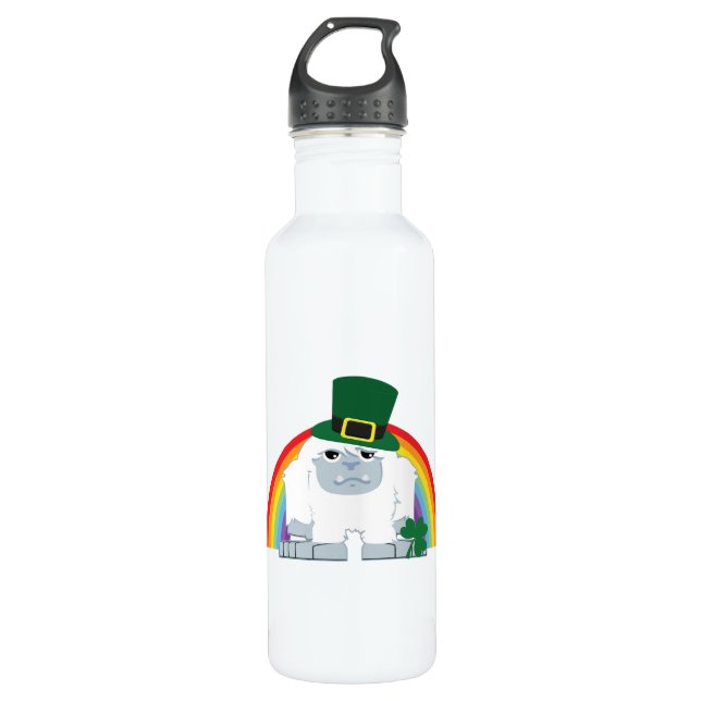 Niedlich Leprechaun Yeti Trinkflasche (Vorderseite)