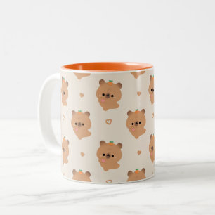 Niedlich Liebe Capybara Zweifarbige Tasse