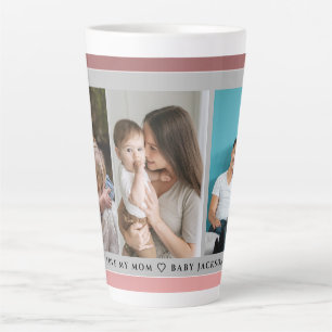 Niedlich, LIEBE DU MAMA Happy Mother Day Foto Milchtasse