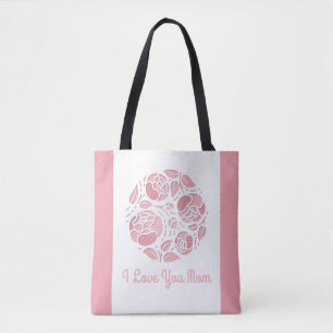 Niedlich Liebe du Mama Rosa Weiße Muttertag