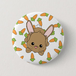 Niedlich Lil' Bunny Button