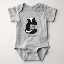 Niedlich Lil Stinker Skunk Monogram