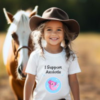 Niedlich Lila I unterstützen Axolotls Light Color