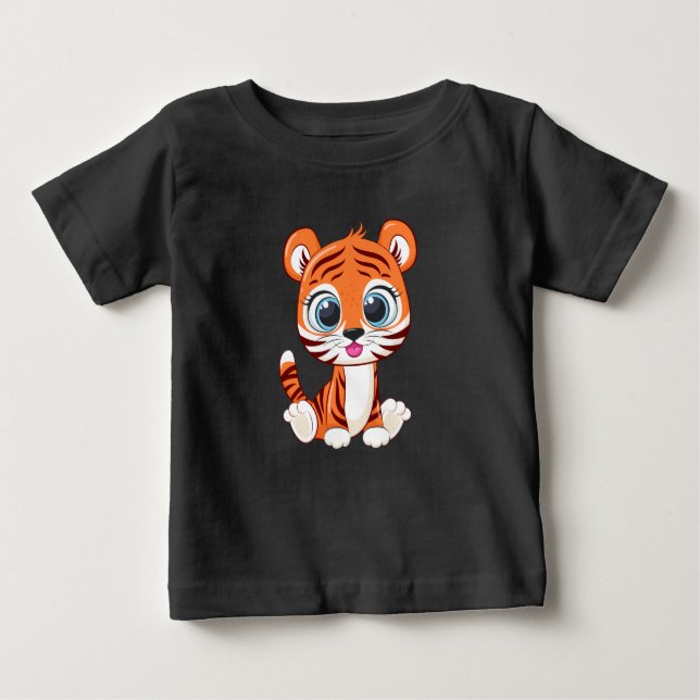 Niedlich Lion Baby T - Shirt (Vorderseite)