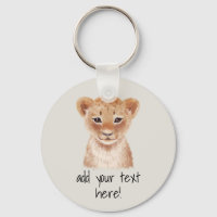 Niedlich Lion Cub Personalisiert