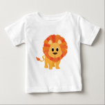 Niedlich Lion T - Shirt<br><div class="desc">niedliches Orangenlionenvektor-Design. Löwenlioness "König des Dschungels" Raubkatze Katzen König Dschungellionen Zoo Safari Wildtiere wild Tiere niedlich süße flauschig lustige Cartoon Spaß leo</div>
