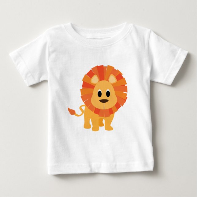 Niedlich Lion T - Shirt (Vorderseite)