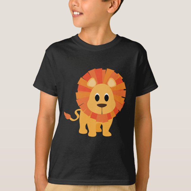 Niedlich Lion T - Shirt (Vorderseite)